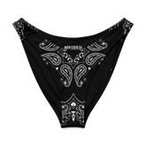 Black Bandana V - Cut Bikini Bottom - Goth Cloth Co.7413306_22693