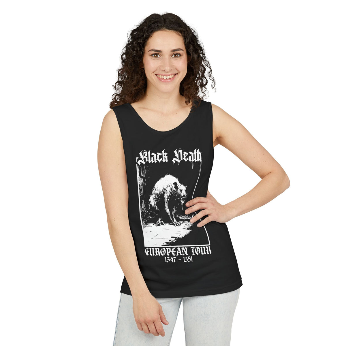 Black Death European Tour Plague Rat Unisex Tank Top - Goth Cloth Co.Tank Top87515723768636471038