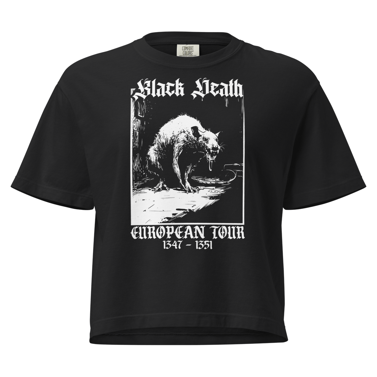 Black Death World Tour Crop Top - Goth Cloth Co.3397231_22584