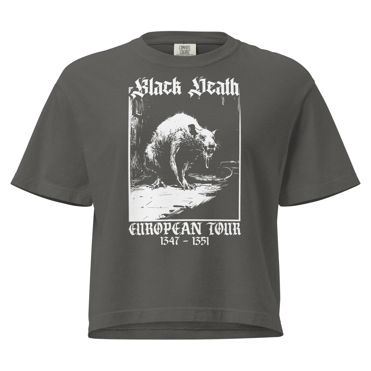 Black Death World Tour Crop Top - Goth Cloth Co.3397231_22587