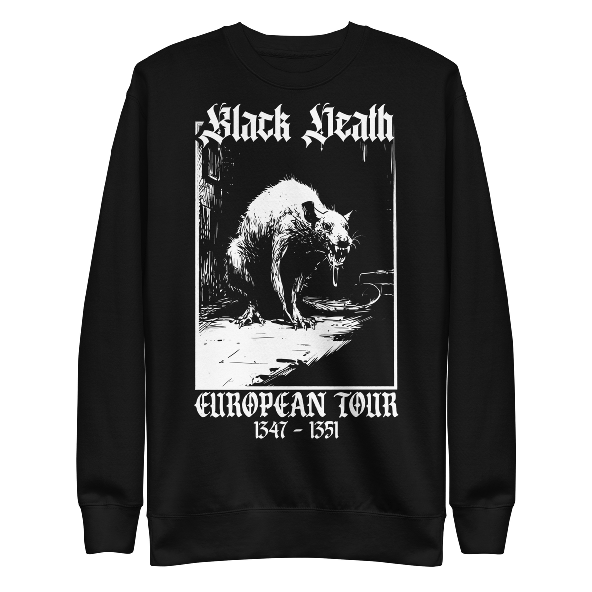 Black Death World Tour Unisex Sweatshirt - Goth Cloth Co.7508248_11254