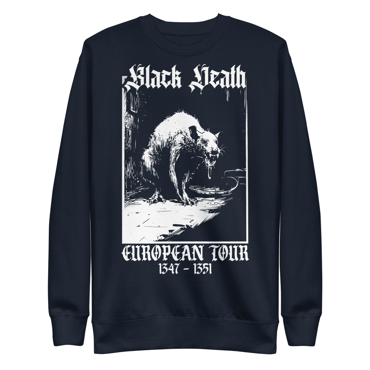 Black Death World Tour Unisex Sweatshirt - Goth Cloth Co.7508248_13252