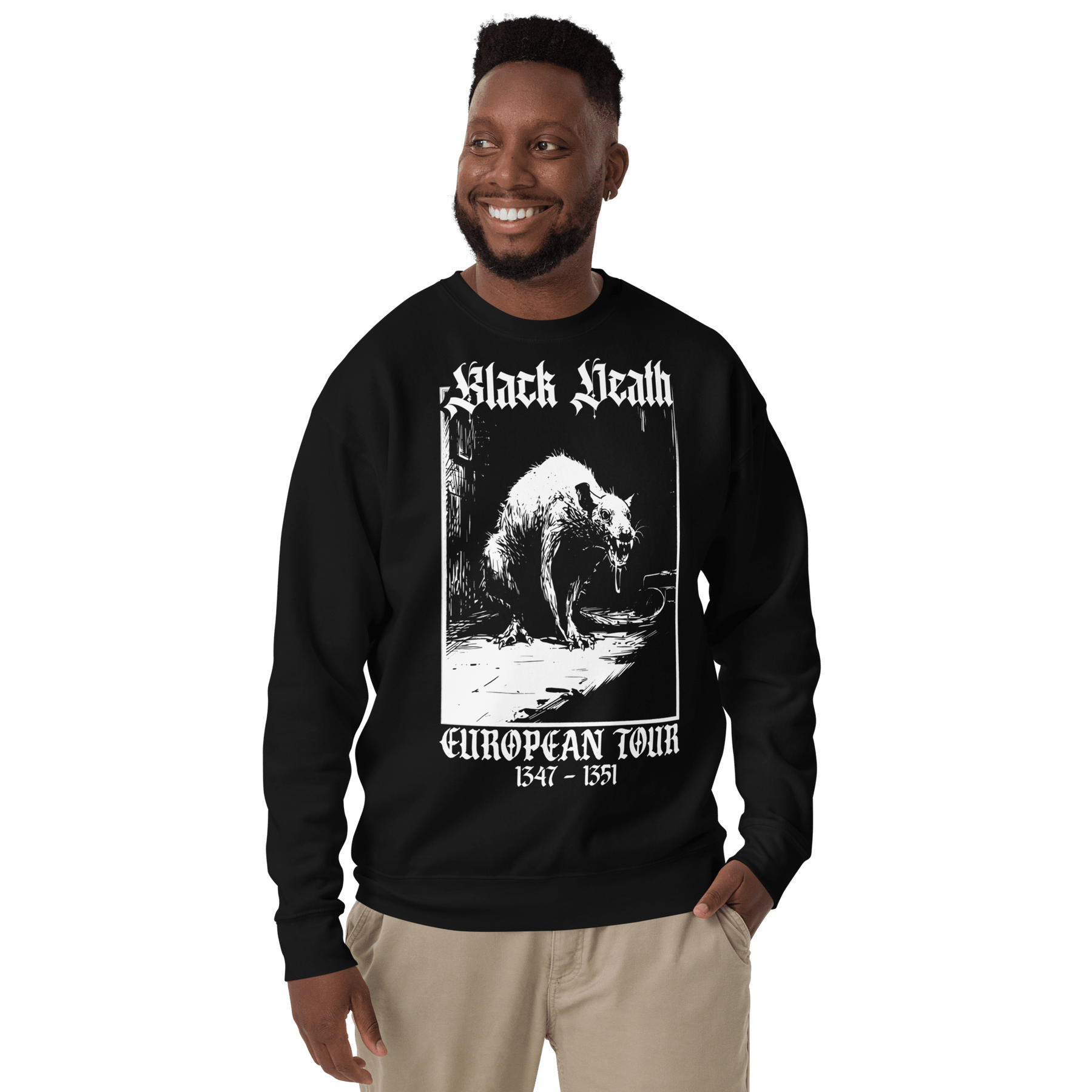 Black Death World Tour Unisex Sweatshirt - Goth Cloth Co.7508248_16156