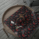 Black & Red Celestial Moth Wrapping Paper - Goth Cloth Co.Home Decor27673530275578072840