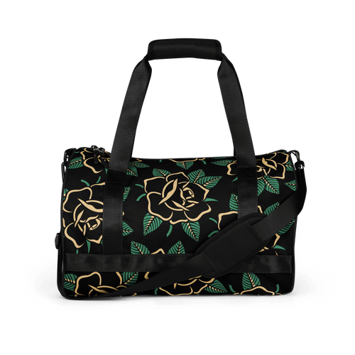Black Rose Duffle Bag - Goth Cloth Co.gymwear4520234_15155