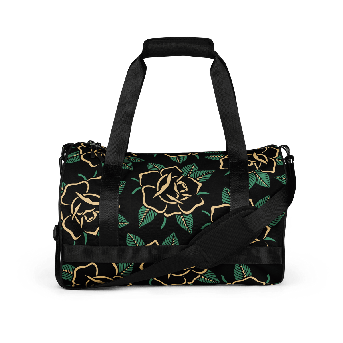 Black Rose Duffle Bag - Goth Cloth Co.gymwear4520234_15155