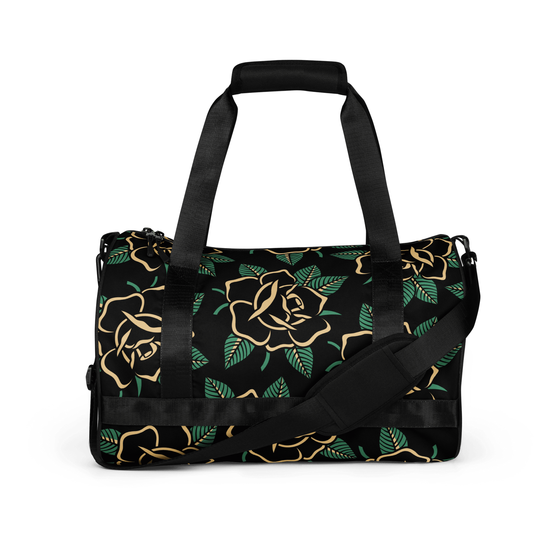 Black Rose Duffle Bag - Goth Cloth Co.gymwear4520234_15155