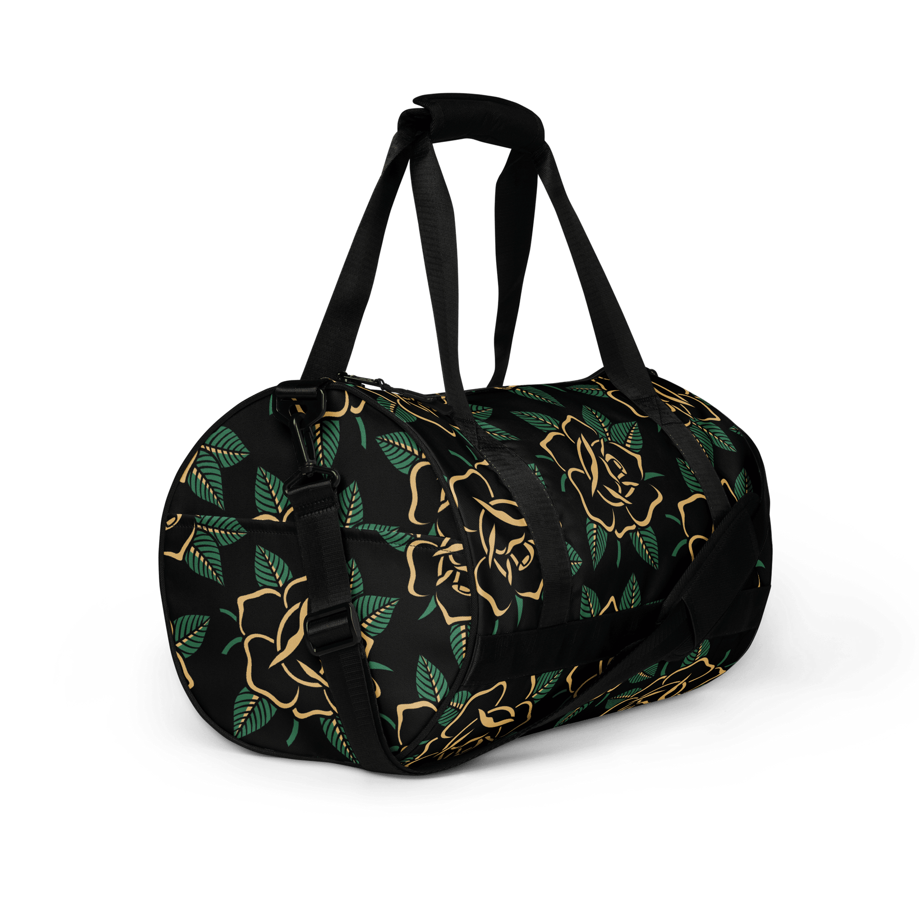 Black Rose Duffle Bag - Goth Cloth Co.gymwear4520234_15155