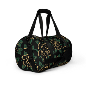 Black Rose Duffle Bag - Goth Cloth Co.gymwear4520234_15155