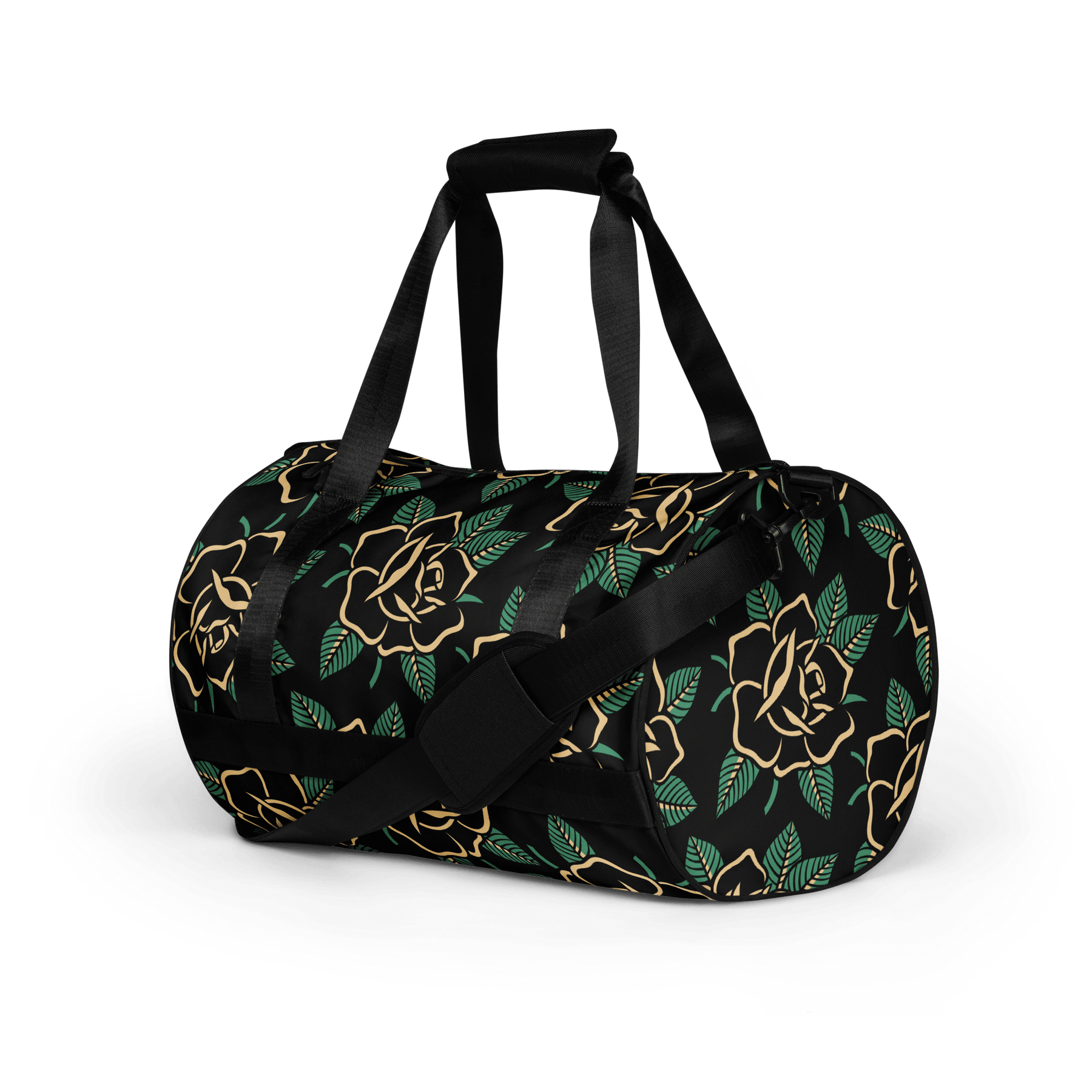 Black Rose Duffle Bag - Goth Cloth Co.gymwear4520234_15155