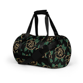 Black Rose Duffle Bag - Goth Cloth Co.gymwear4520234_15155