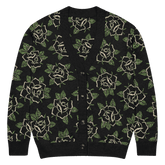 Black Rose Knit Cardigan - Goth Cloth Co.4074054_21034