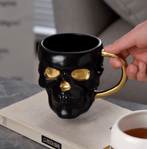 Black Skull Mug - Goth Cloth Co.304374