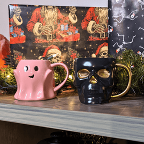 Black Skull Mug - Goth Cloth Co.304374