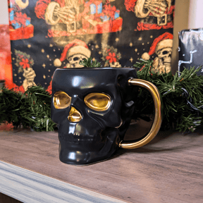 Black Skull Mug - Goth Cloth Co.304374