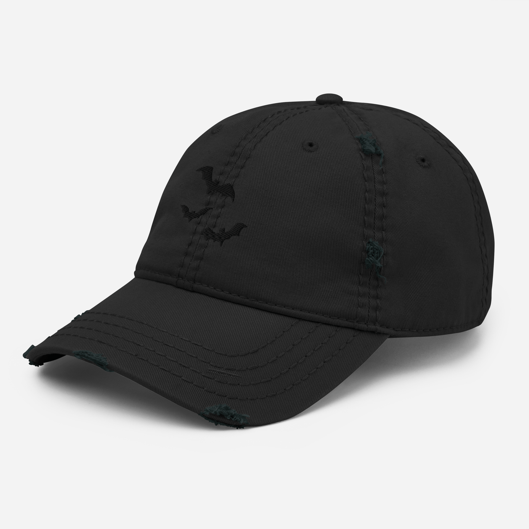 Blackout Bats Distressed Dad Hat - Goth Cloth Co.7350098_10990