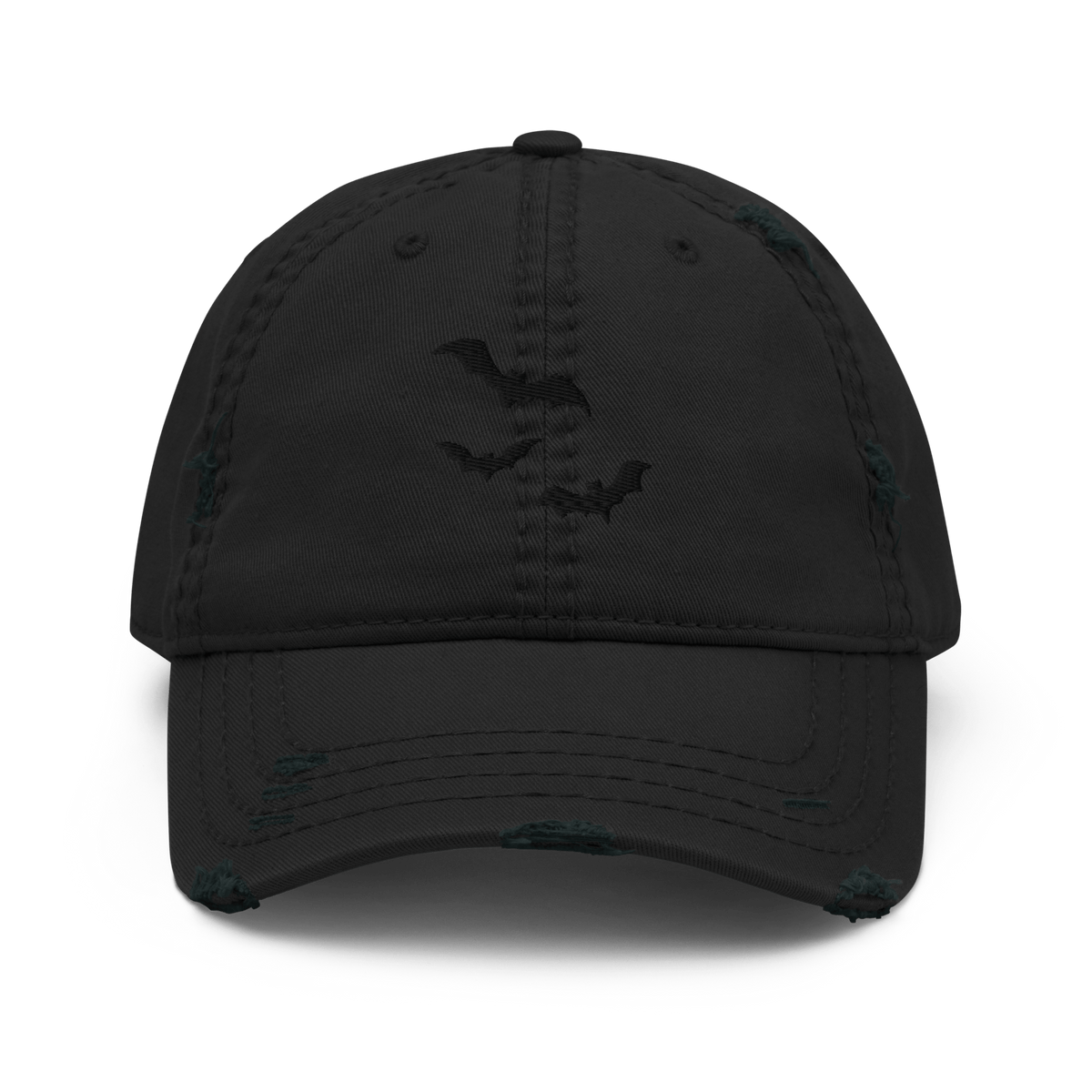 Blackout Bats Distressed Dad Hat - Goth Cloth Co.7350098_10990