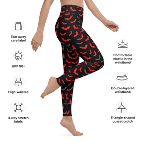 Blood Bats Yoga Leggings - Goth Cloth Co.5886977_8353