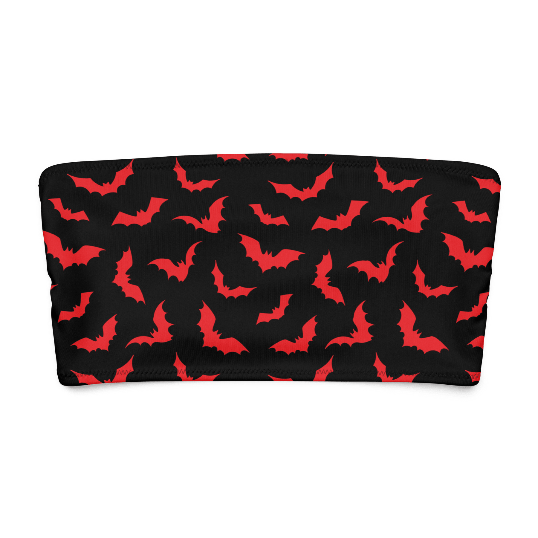 Bloody Bats Bandeau Bikini Top - Goth Cloth Co.9695992_22682