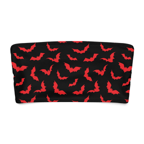 Bloody Bats Bandeau Bikini Top - Goth Cloth Co.9695992_22682