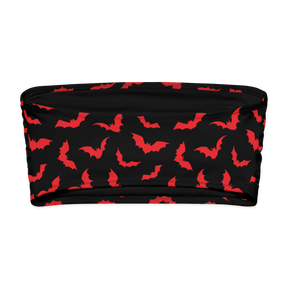 Bloody Bats Bandeau Bikini Top - Goth Cloth Co.9695992_22682