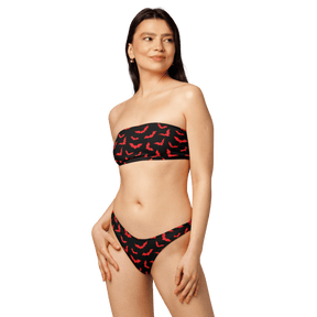 Bloody Bats Bandeau Bikini Top - Goth Cloth Co.9695992_22682