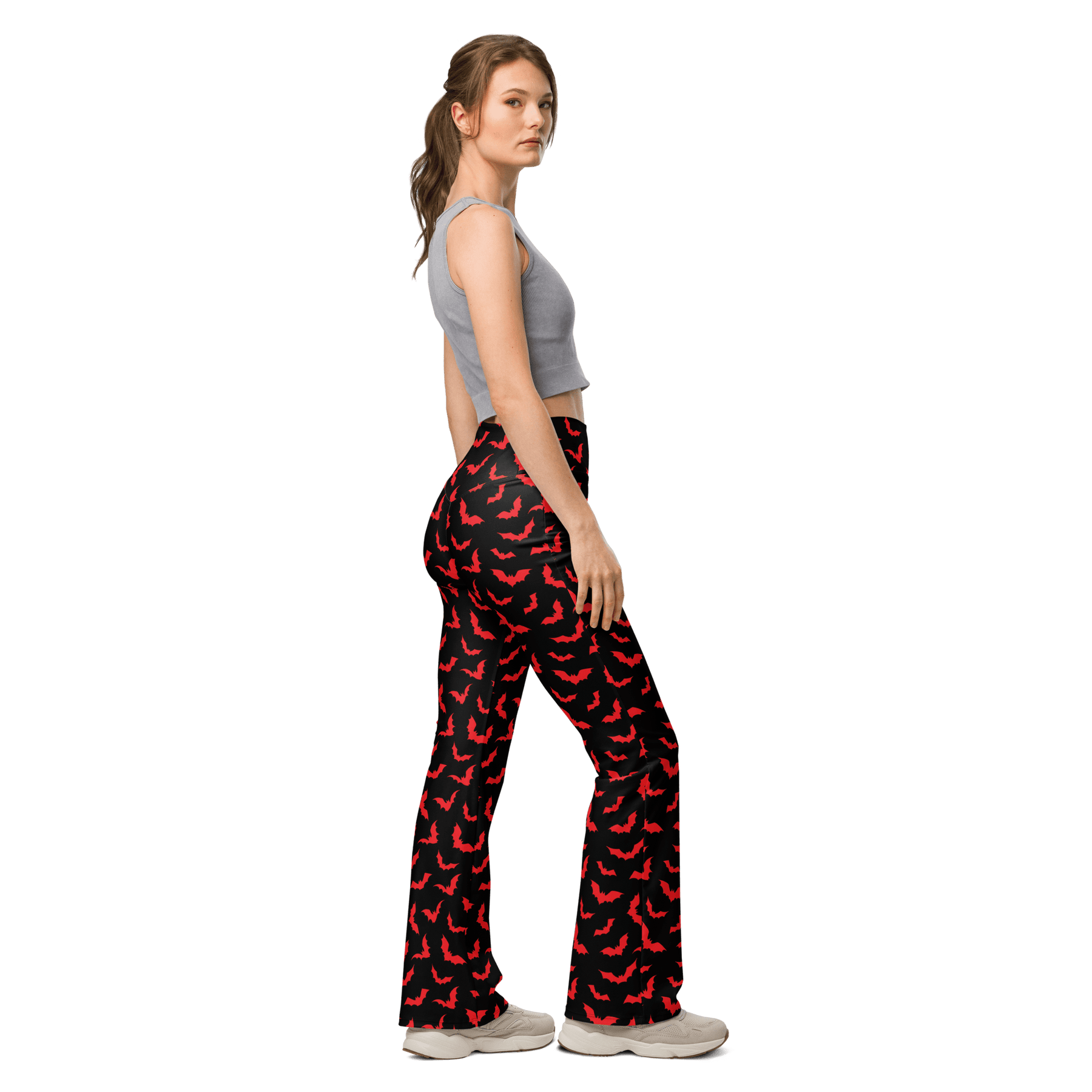 Bloody Bats Flare Leggings - Goth Cloth Co.3634794_19331