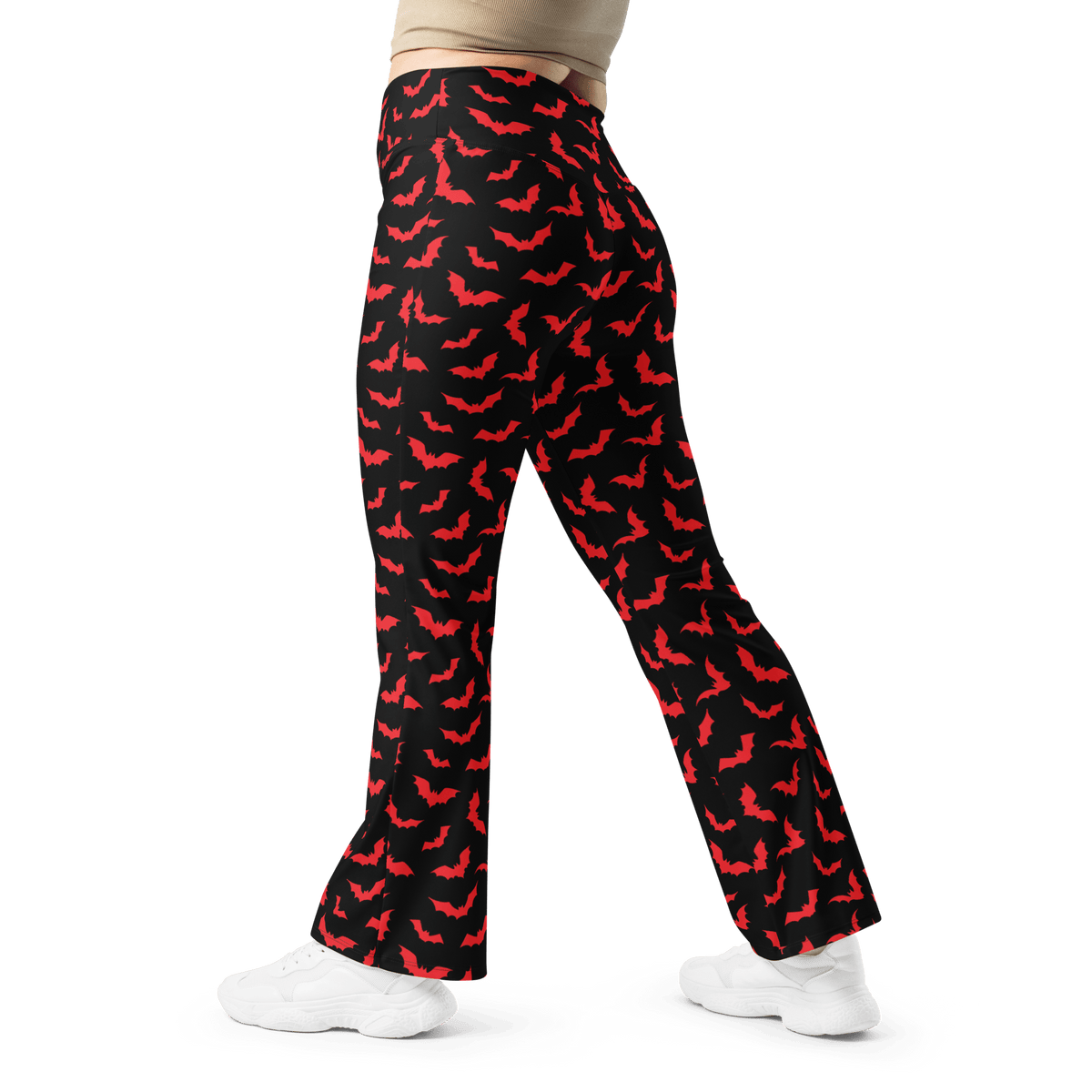 Bloody Bats Flare Leggings - Goth Cloth Co.3634794_19331