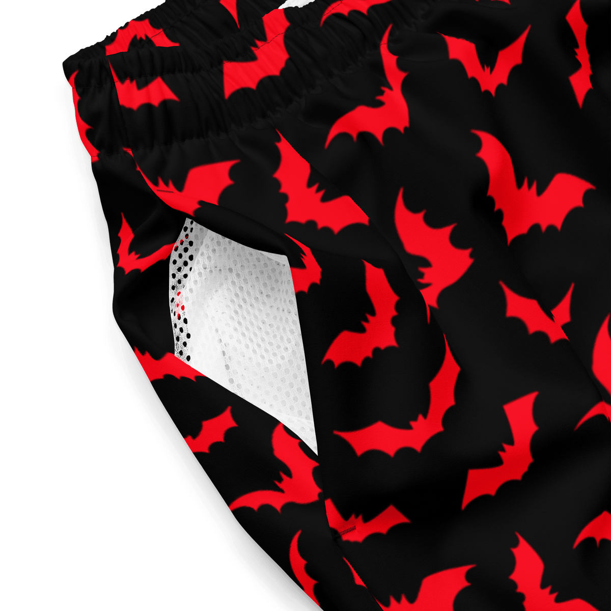 Bloody Bats Men's Swim Trunks - Goth Cloth Co.5956419_14636