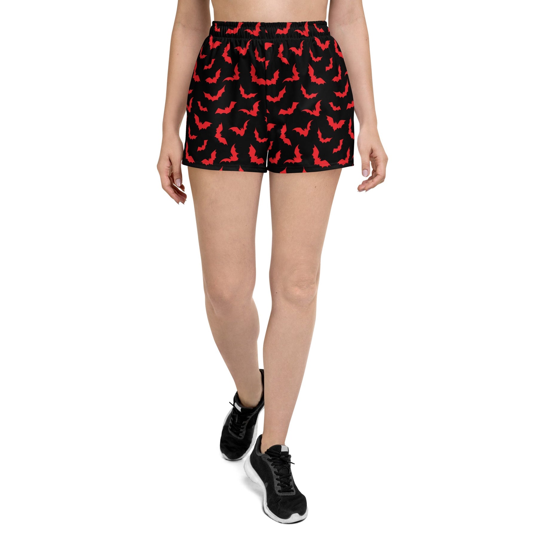 Bloody Bats Unisex Athletic Shorts - Goth Cloth Co.8338908_9804