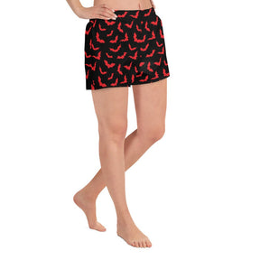 Bloody Bats Unisex Athletic Shorts - Goth Cloth Co.8338908_9804