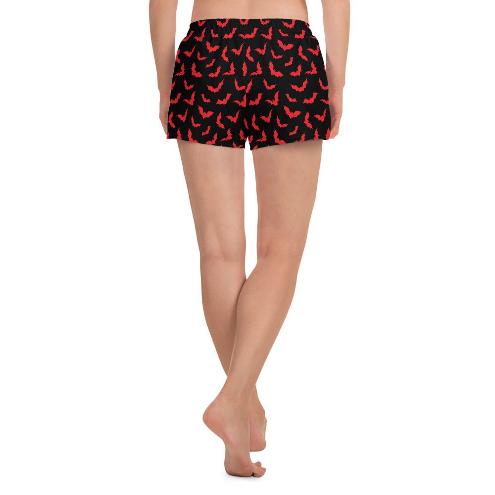 Bloody Bats Unisex Athletic Shorts - Goth Cloth Co.8338908_9804