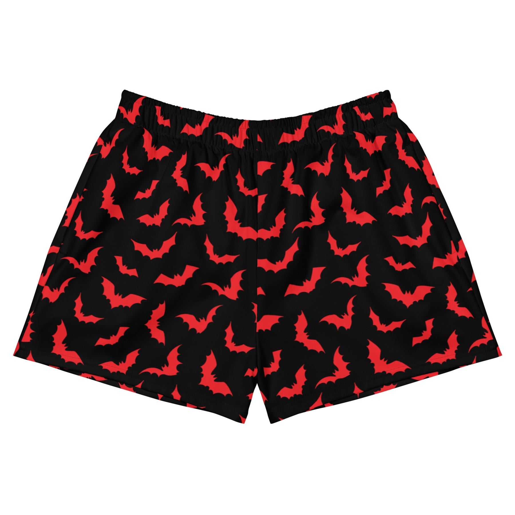 Bloody Bats Unisex Athletic Shorts - Goth Cloth Co.8338908_9804