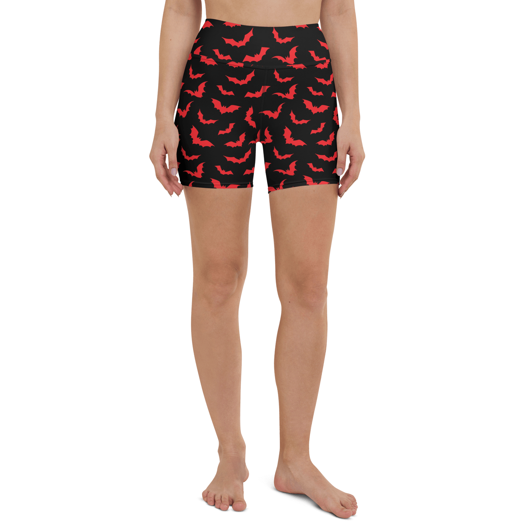 Bloody Bats Yoga Shorts - Goth Cloth Co.9961520_9079