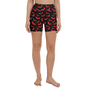 Bloody Bats Yoga Shorts - Goth Cloth Co.9961520_9079