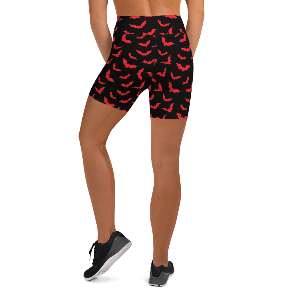 Bloody Bats Yoga Shorts - Goth Cloth Co.9961520_9079