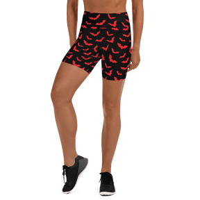 Bloody Bats Yoga Shorts - Goth Cloth Co.9961520_9079