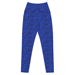 Blue Leopard Crossover Leggings with Pockets - Goth Cloth Co.8996689_14137