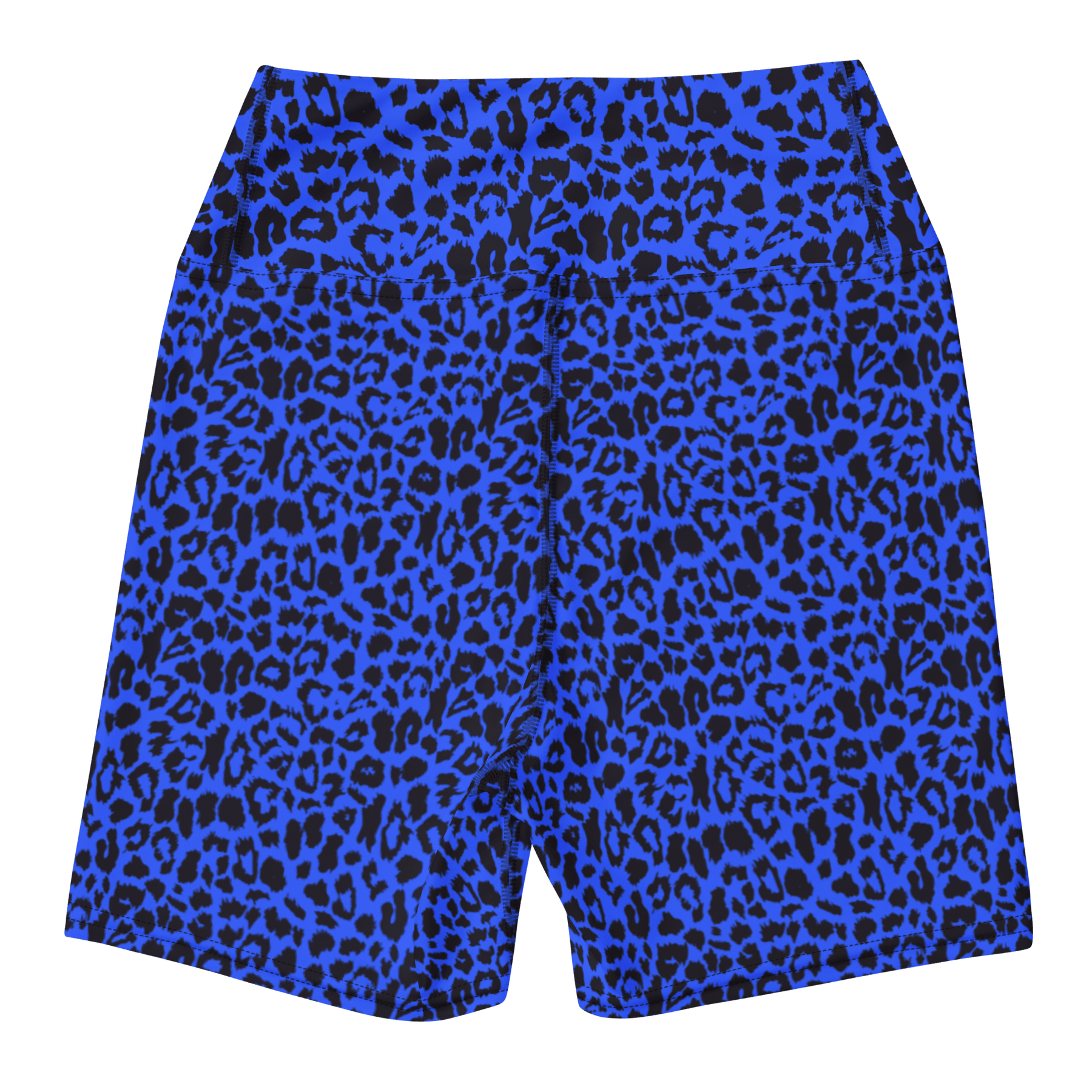 Blue Leopard Yoga Shorts - Goth Cloth Co.4611065_9079