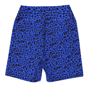 Blue Leopard Yoga Shorts - Goth Cloth Co.4611065_9079