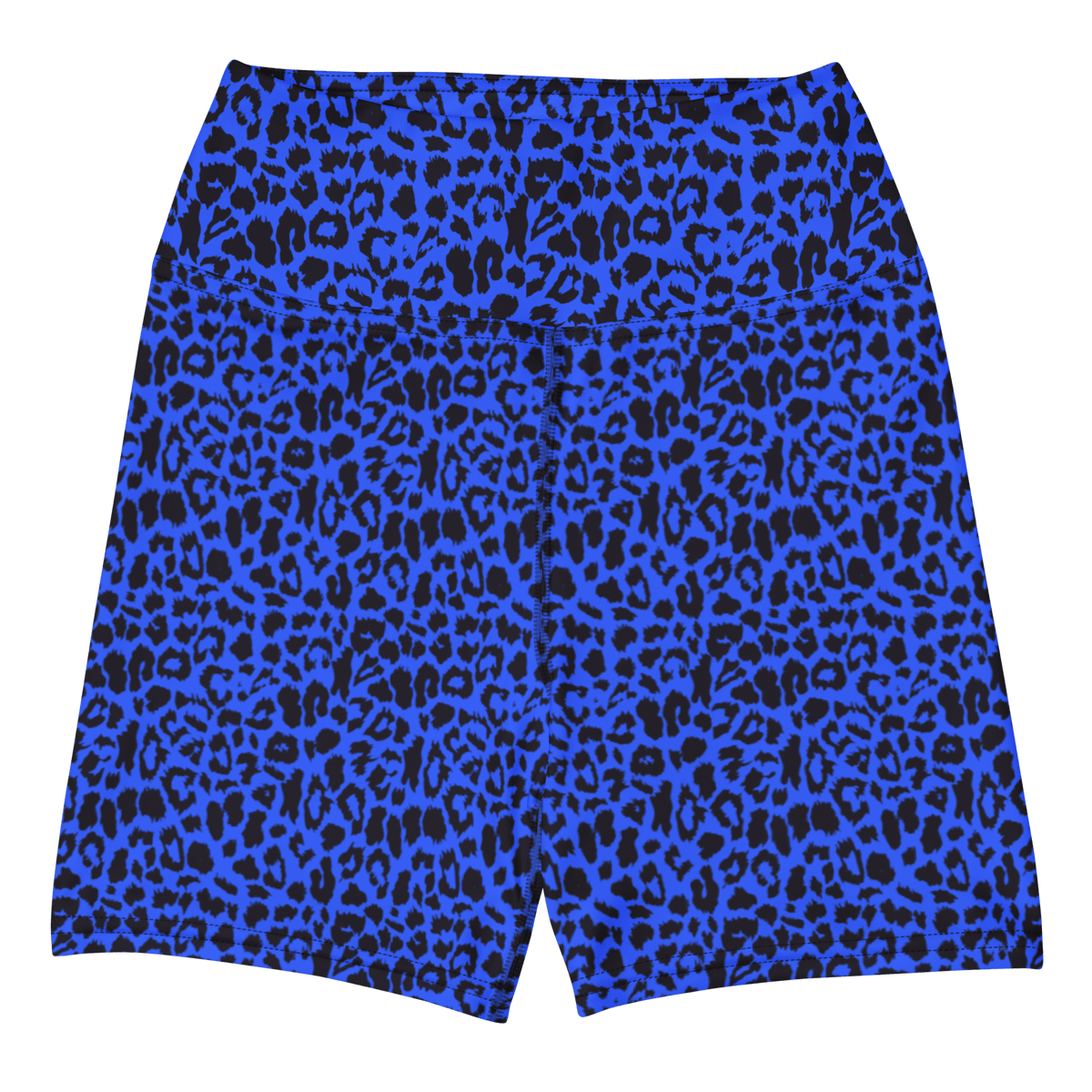 Blue Leopard Yoga Shorts - Goth Cloth Co.4611065_9079