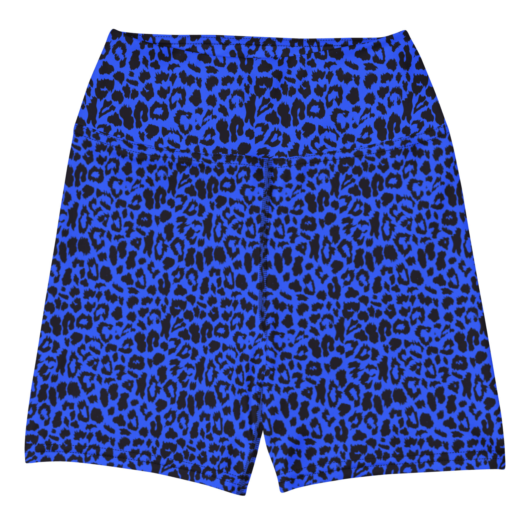 Blue Leopard Yoga Shorts - Goth Cloth Co.4611065_9079