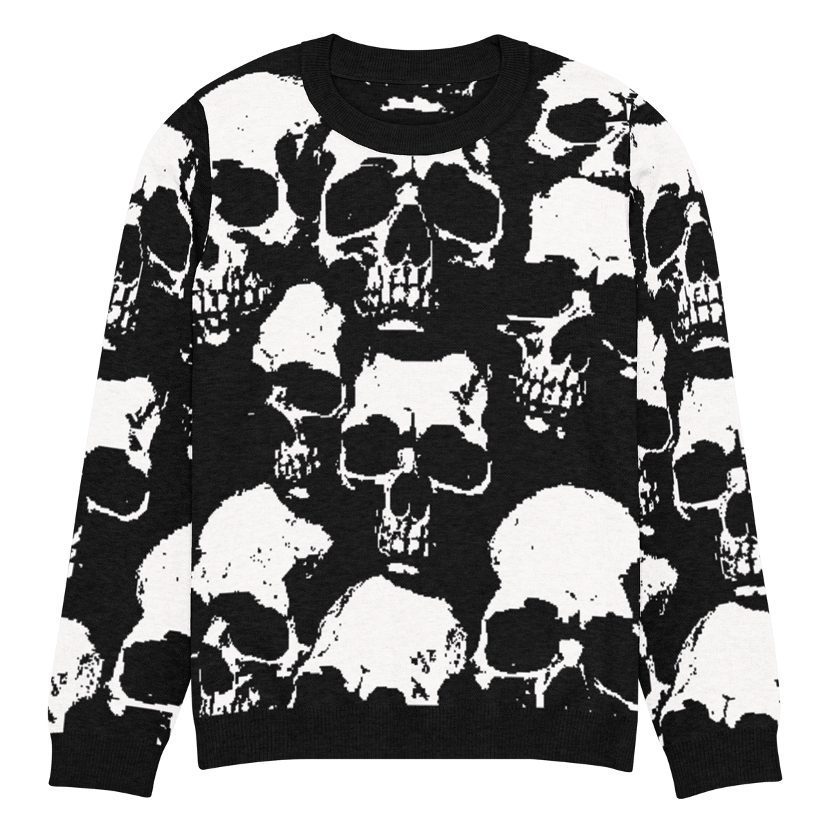 Bone Pile Knit Crewneck Sweater - Goth Cloth Co.2622162_19635