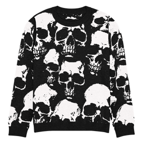 Bone Pile Knit Crewneck Sweater - Goth Cloth Co.2622162_19635