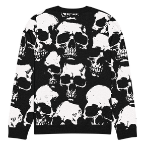 Bone Pile Knit Crewneck Sweater - Goth Cloth Co.2622162_19635