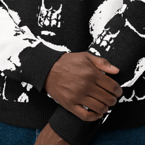 Bone Pile Knit Crewneck Sweater - Goth Cloth Co.2622162_19635