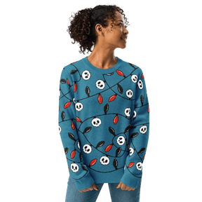 Boney & Bright Blue Knit Sweater - Goth Cloth Co.7636561_19638