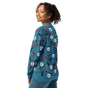 Boney & Bright Blue Knit Sweater - Goth Cloth Co.7636561_19638