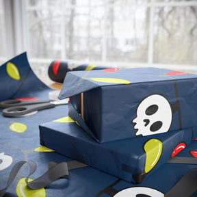 Boney & Bright Gift Wrap - Goth Cloth Co.Home Decor29897377112386611134