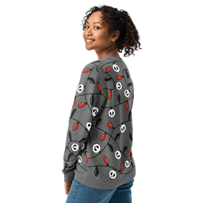 Boney & Bright Grey Knit Crewneck Sweater - Goth Cloth Co.4571380_19638